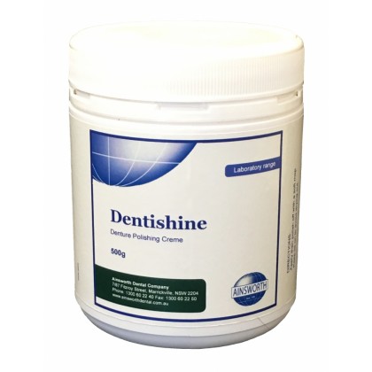 Ainsworth Dentishine Polishing Paste (For High Shine On Dentures Acrylic) - 500g