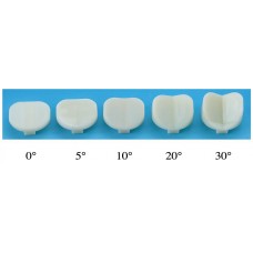 Labomate 100 Incisal Guide Table Complete Set (0⁰,5⁰,10⁰,20⁰,30⁰) 02084 - 1 Set (5pcs)