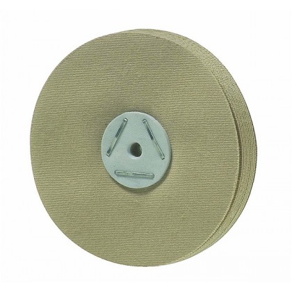 Renfert Linen Pre Polish Buff - Siliconised - 80mm Dia x 10mm (2090000) - 4 Pack