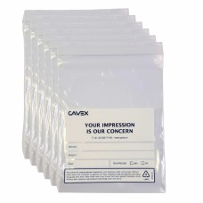 Cavex Impresafe ZipLock Plastic Bags with Print - 150 x 200mm -  50pc - 1 Pack