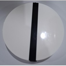 Mouthguard Blanks 4mm EASY COLOUR - White/Black/White - 125mm Round - 1pc - DISCONTINUED CLEARANCE