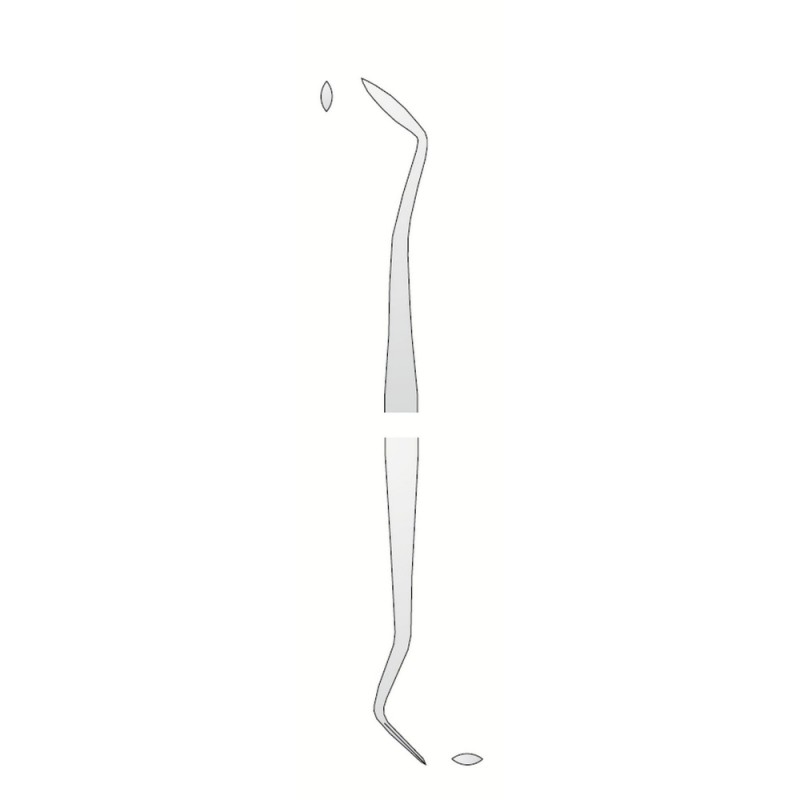Coricama Italy HOLLENBACK Carver (0.7mm) 160mm 342460 - 1pc