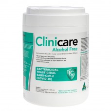 Dentalife Clinicare ALCOHOL FREE Disinfectant Towelette CANISTER - 220 Pack (DL2321)