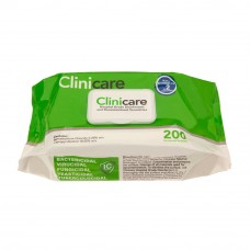 Dentalife Clinicare Hospital Grade Alcohol Disinfectant Towelette FLATPACK - 200 Pack (DL2970)