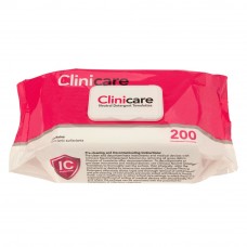 Dentalife Clinicare Neutral Detergent Towelette FLATPACK - 200 Pack (DL2670)