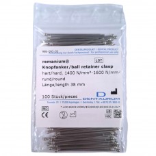 Dentaurum Ball Retainer Clasps - 100 Pack - Size Options Available
