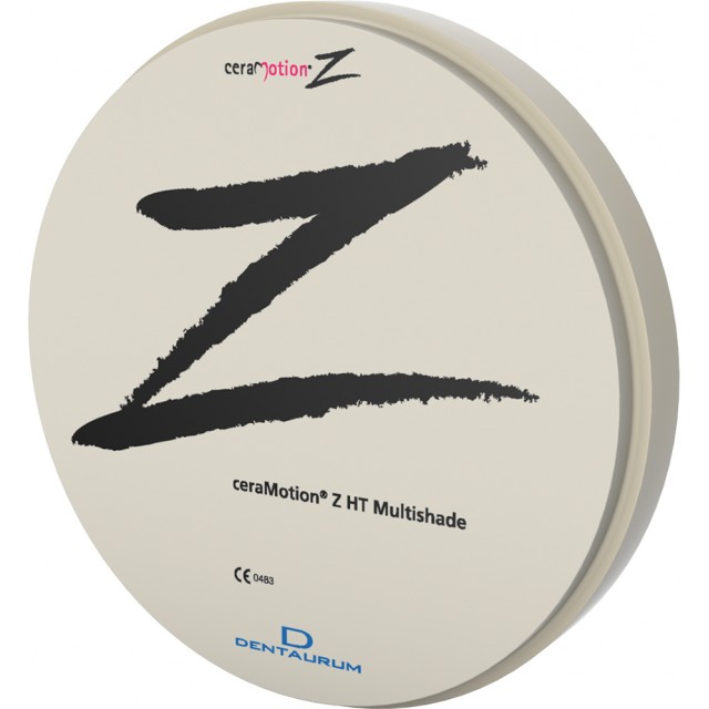 HT Multishade Zirconia Milling Disc