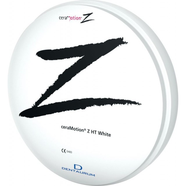 HT White Zirconia Milling Discs
