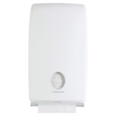 Kimberly Clark AQUARIUS Large Hand Towel Dispenser White #70250 - Suits 240mm Wide Towels