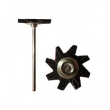 Hatho Geza Star Shaped Handpiece Brush - Black (GEZA 121 HP) - 12 Pack