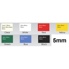 Mouthguard Blanks ** 5MM **- Single Colour - Round and Square Options Available - 1pc