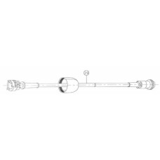 Saeshin Forte100III Sparepart - CABLE ONLY - Cord Assembly Cable - 4 PIN (OLD MODEL) - 1pc