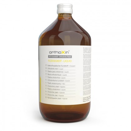 AcrylX ORTHOXin ST Orthodontic LIQUID ONLY - Clear - 500ml