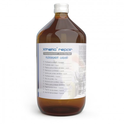 AcrylX Xthetic REPAIR Selfcure (Cold Cure) LIQUID ONLY 500ml