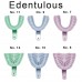 Astek Transform Edentulous Disposable Impression Trays - Thermo Mouldable - 12 Pack - Size Options