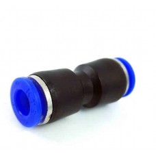 Pneumatic Push In Air Fittings – Union Straight 6mm Hose – 1pc