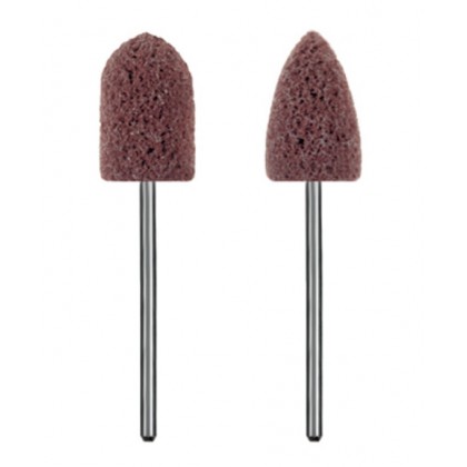 Dedeco Acrylic Trimming Stone - Coarse - Brown - 6101 Cone or 6102 Point - 14mm Dia x 21mm - Pack of 5