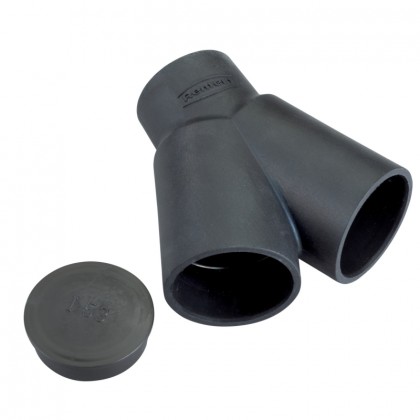 Renfert Silent Suction Y Junction Adaptor Grey 900034314