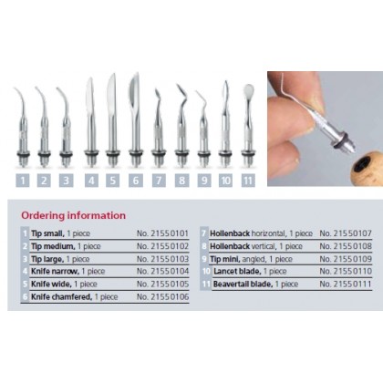 Renfert Waxlectric Tips - 12 Styles
