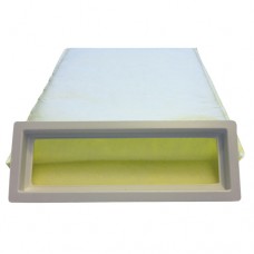 Wassermann Polishing Unit - Set (2) Spare Filterbags for NEWER Polishing Unit WP-Ex 3000 II / 2000 II / 10 II - 240mm Wide Frame - Code: 611005 - SPAREPART