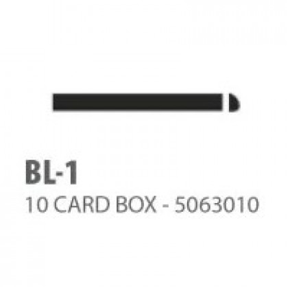 Garreco Vitex Superform Chrome Casting Unique Plastic / Wax Blend Patterns - 1 OUTER BOX (10 Cards) - BL-1 - CLEARANCE