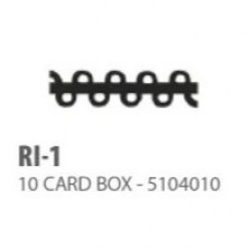 Garreco Vitex Superform Chrome Casting Unique Plastic / Wax Blend Patterns - 1 OUTER BOX (10 Cards) - RI-1 - CLEARANCE