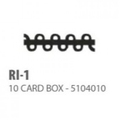 Garreco Vitex Superform Chrome Casting Unique Plastic / Wax Blend Patterns - 1 OUTER BOX (10 Cards) - RI-1 - CLEARANCE