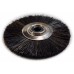 Hatho Single Row Slimline Lathe Brush 48mm - Black Horse Hair - Stiff (114 48 N) - 10 Pack