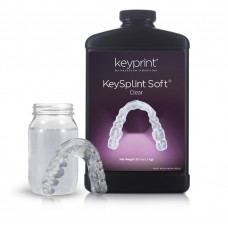 Keystone KeyPrint KeySplint SOFT - DLP 3D Print Resin - Clear - 1kg (4220161)