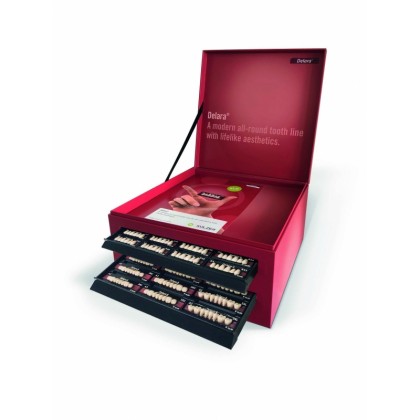 Kulzer DELARA Acrylic Teeth Special INTRO Small Assortment Case - Shades: A2/A3 - 48 Anteriors / 36 Posteriors 66077520 - LIMITED OFFER - Strictly 1 Per Customer Only
