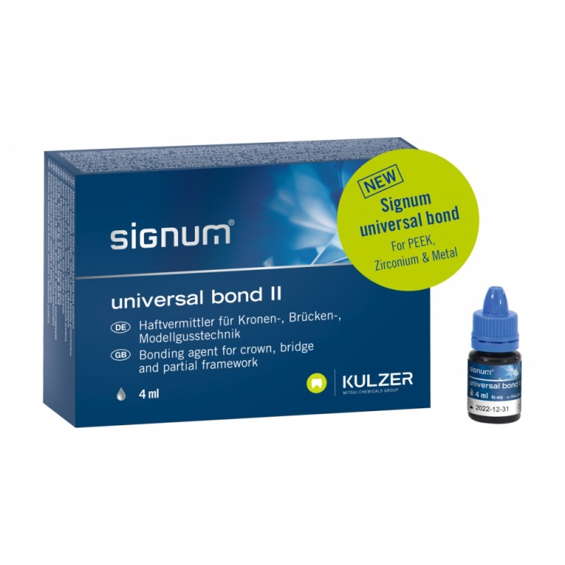 Kulzer Signum Universal Bond II (LC Opaquer Component) - 4ml - 66079927 - All In One - PEEK, Zirconium, Zirconia & Metals 