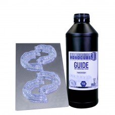 Monocure 3D GUIDE BIO (Surgical Guide Biocompatible) Dental Resin - DLP Resin - TRANSPARENT - 1L  - Australian Made - INI File Supported for your printer