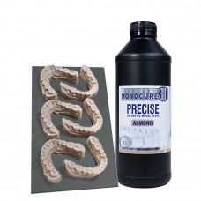 Monocure 3D PRECISE HD Dental Model Resin - MSLA Resin - For higher end 3D dental models and thermoforming - 1L - ALMOND