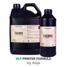 Monocure 3D THERMO Heat Resistant Dental Model Resin - 1L - GREY - DLP Resin