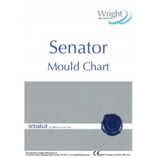 Wright SENATOR Acrylic Teeth Hard Copy Mould Chart - 1