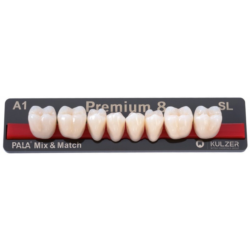 Kulzer Pala Premium 6 8 Nanopearl Acrylic Teeth 1 Set