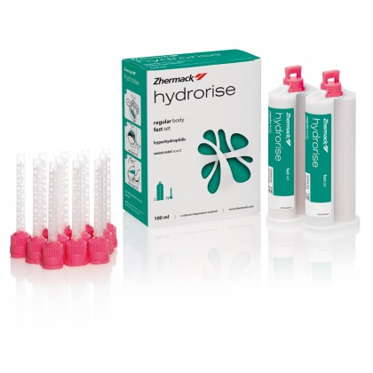 Zhermack Hydrorise REGULAR BODY - Fast Set - Green - 2 x 50ml C207005