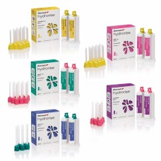 Zhermack Hydrorise VPS Fast Set System - DELUXE INTRO 5 PACK - Extra Light - Light - Regular - Monophase - Heavy